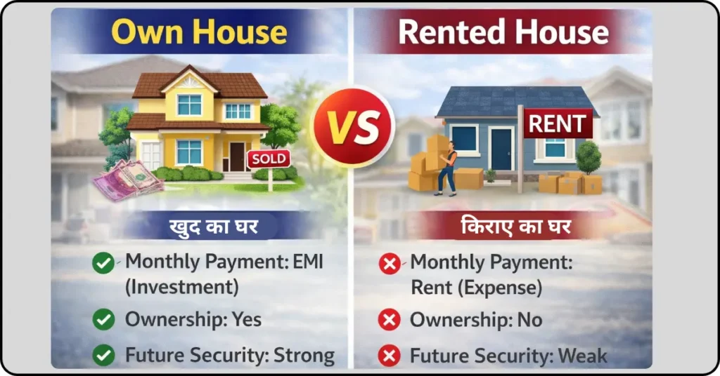 Rented House Vs Own House