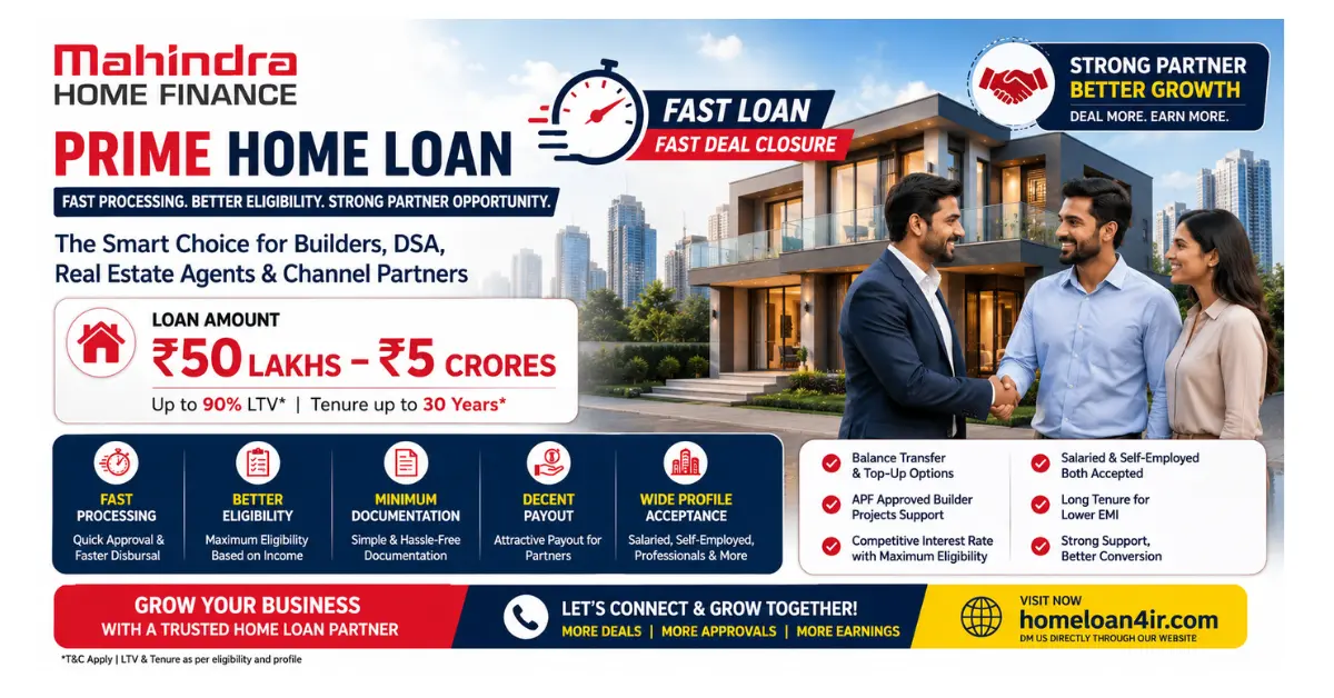 Mahindra Home Finance Prime Home Loan