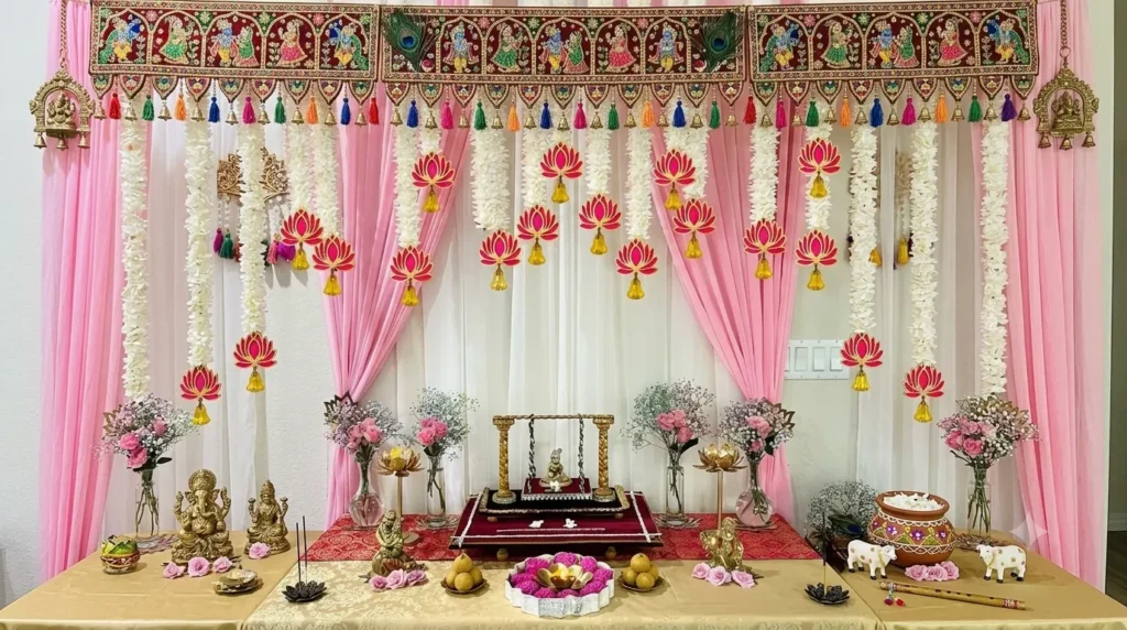 Janmashtami Decoration Ideas मंदिर Decoration Toran