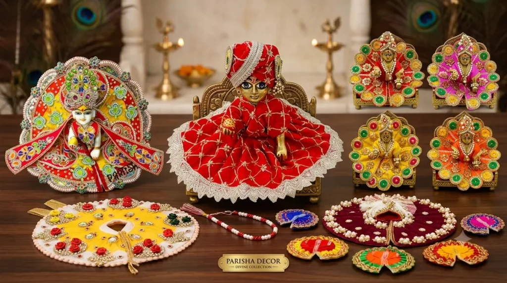 लड्डू गोपाल की सुंदर पोशाक-Janmashtami Decoration Ideas